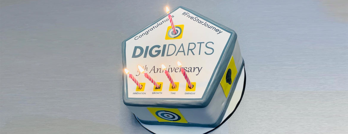 DigiDarts celebrates